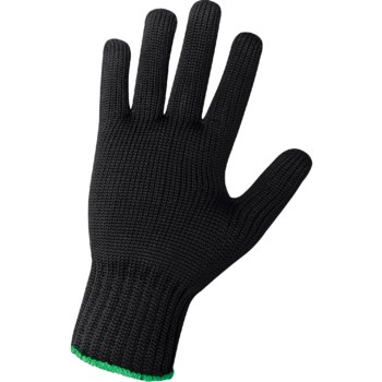 Global Glove Negro Grande Algodón/Nailon Guantes de Nylon - global glove nb960 lg