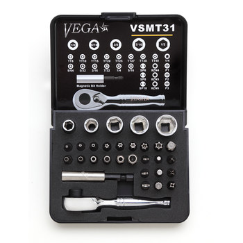 Vega Tools Juego de brocas impulsoras VSMT-31 - 01001