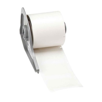 Imágen de Brady M710 Blanco, transparente Vinilo Transferencia térmica M7-88-427 Etiquetas autolaminables para cables y alambres (Imagen principal del producto)