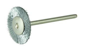 Weiler 26143 Cepillo de rueda - Rizado Acero cerda