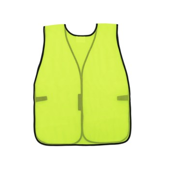 Global Glove FrogWear HV Chaleco de seguridad de alta visibilidad GLO-10-YG - Universal - Malla Poliéster - Amarillo/verde de alta visibilidad - 29327