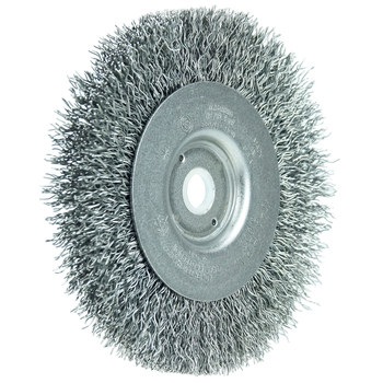 Weiler Wolverine 36262 Cepillo de rueda - Rizado Acero cerda