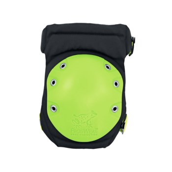 Global Glove FrogWear Rodilleras de alta visibilidad KP461N - tamaño Talla única - Tapa blanda - Negro y amarillo/verde de alta visibilidad - 29250