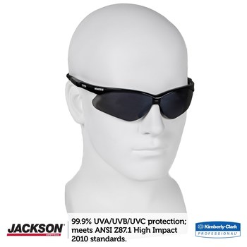 Ansell KleenGuard V30 Policarbonato Lentes de seguridad estándar lente Espejo negro - Marco envolvente - 761445-19806