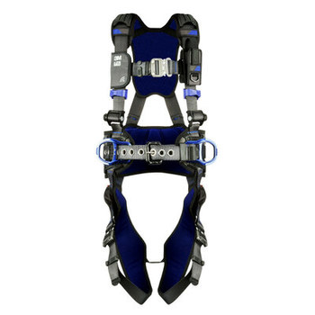 DBI-SALA ExoFit X300 Construction, Posicionamiento Arnés para el cuerpo 70007420394 - tamaño 2XG - Gris - 16491
