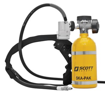 Scott Safety Ska-Pak Montado en chaleco Ensamble SAR SAR222010211001 - scott sar222010211001