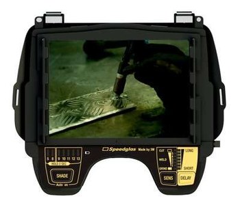 3M Speedglas 9100XXi Filtro de oscurecimiento automático 56473 - Oscurecimiento automático lente - Negro