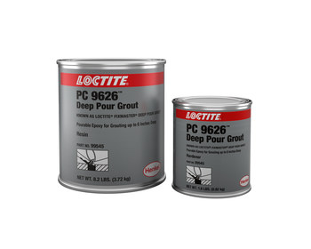 Loctite Fixmaster PC 9626 99545 Material para lechada profunda - Negro Líquido 5 gal Kit