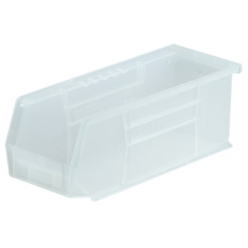 Imagen de Akro-mils Akrobin 30 lb Transparente Polímero de grado industrial Colgado/Apilado Contenedor de almacenamiento (Imagen principal del producto)