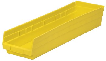 Imagen de Akro-mils 321 cu in Amarillo Polímero de grado industrial Estante Contenedor de almacenamiento (Imagen principal del producto)