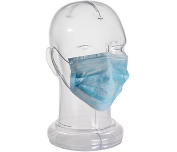 Imágen de PIP 270-4000 Azul/Blanco Universal Plisado Máscara (Imagen principal del producto)