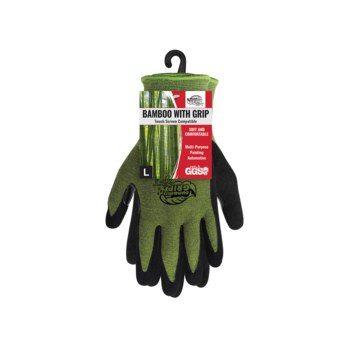 Global Glove Tsunami Grip XFT Verde bosque 4 (Niños) Bambú/nailon/elastano Bambú/nailon/elastano Guantes de trabajo - Pulgar reforzado - 810033-29005