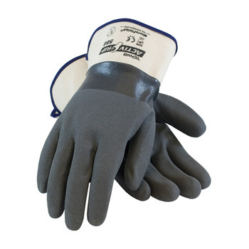 Imágen de PIP ActivGrip 56-AG588 Gris/Blanco Grande Nitrilo Apoyado Guantes resistentes a productos químicos (Imagen principal del producto)