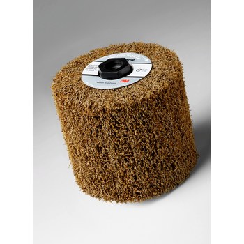 3M Scotch-Brite Rueda laminada 55749 - Óxido de aluminio - 4 1/2 pulg. - Grueso