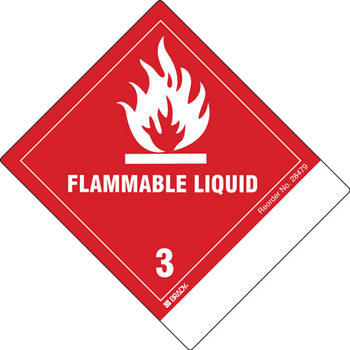 Imágen de Brady Blanco sobre rojo Papel 28479LS Etiqueta de seguridad del equipo (Imagen principal del producto)