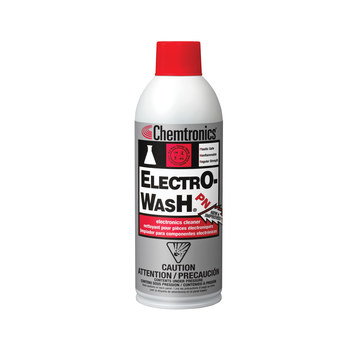 Chemtronics Electro-Wash PN Limpiador de electrónica - Rociar 12 oz Lata de aerosol - ES1678