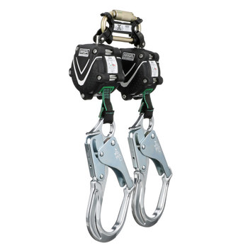 Imágen de MSA V-SHOCK Negro Verde Protector anticaída (Imagen principal del producto)