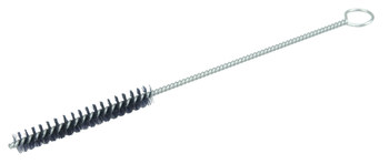 Weiler Nailon Espiral simple Cepillo en tubo - 6.25 pulg. longitud - Diámetro 1/4 pulg. - Diámetro de la cerda 0.005 pulg. - 44110