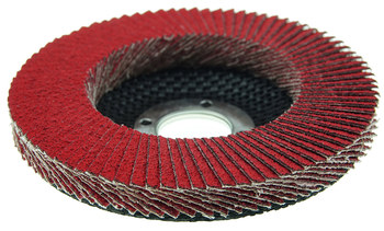 Weiler Tiger Ceramic Tipo 27 - Cerámico - 4 1/2 pulg. - 80 - Mediano - 50132