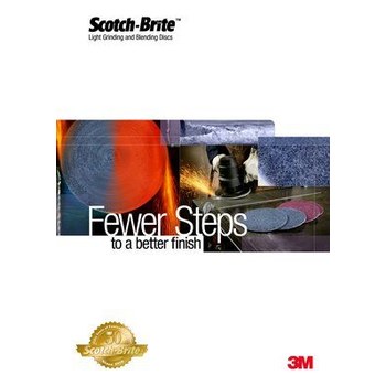 3M Scotch-Brite Roloc TSM Disco de cambio rápido 60374 - 2 pulg. - Cerámico - Grueso
