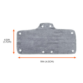 Ergodyne Chill-Its 6609 Gris Algodón/Felpa Banda transpirable para casco/gorra antigolpes - 720476-12440