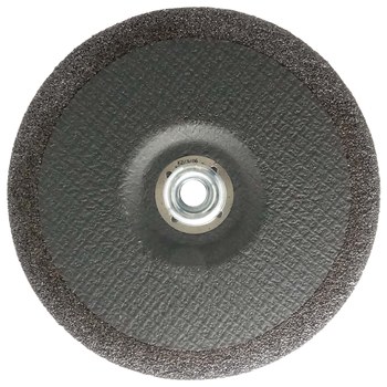 Weiler Tiger Disco esmerilador 57127 - 9 pulg. - Óxido de aluminio - 24 - R