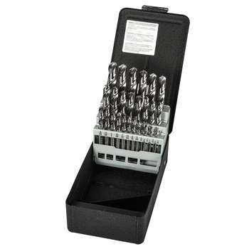 Imágen de Precision Twist Drill 118° Corte de mano derecha Acero de alta velocidad CR29 Juego de brocas de longitud de talón 5995635 (Imagen principal del producto)