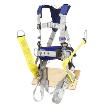 DBI-SALA ExoFit X100 Escalada, Construction, Posicionamiento Arnés para el cuerpo 70804547837 - tamaño Grande - Gris - 19607