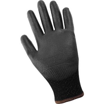 Global Glove Samurai TuffKut PUG-555TS Negro Grande Hilo/fibras Guantes resistentes a cortes - pug-555ts lg