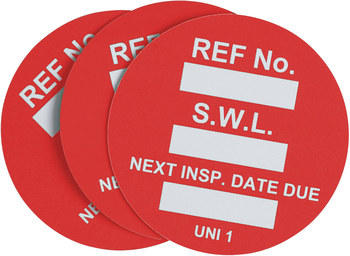 Imágen de Brady Rojo UNI-UNI Inserción de etiqueta universal (Imagen principal del producto)