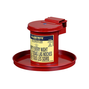 Imágen de Justrite Rojo Lata de seguridad (Imagen principal del producto)