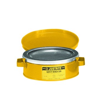 Imágen de Justrite Amarillo 1 qt Lata de seguridad (Imagen principal del producto)