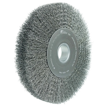 Weiler 03240 Cepillo de rueda - Rizado Acero cerda