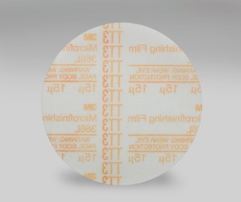 3M Hookit Recubierto Óxido de aluminio Naranja Disco de velcro - Óxido de aluminio - 6 pulg. - 15 µ - Súper fino - 27933