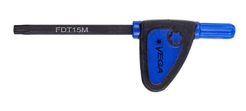 Vega Tools 2.5 mm TORX Impulsor De Bandera FDT08S - Acero S2 Modificado - 01569