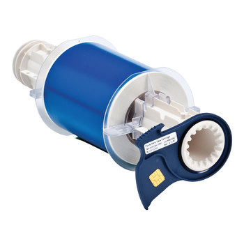 Imágen de Brady Azul Vinilo Transferencia térmica 13541 Rollo de etiquetas para impresora de transferencia térmica continua (Imagen principal del producto)