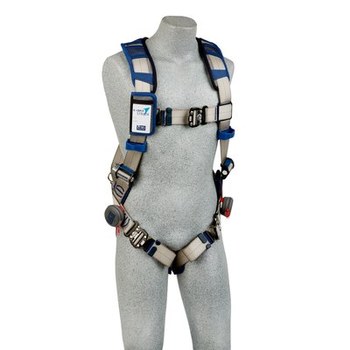 Imágen de DBI-SALA ExoFit STRATA Gris, azul Pequeño Estilo chaleco Almohadilla de hombro, espalda y pierna Arnés para el cuerpo (Imagen principal del producto)