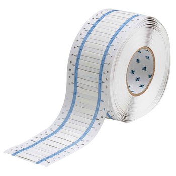 Brady PermaSleeve 3FR-187-2-WT Funda de impresora troquelada - 2 pulg. x 0.335 pulg. - Blanco - B-344