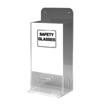 Imágen de Brady Negro sobre transparente Acrílico Dispensador de lentes de seguridad (Imagen principal del producto)