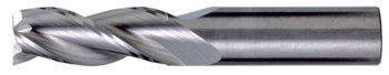 Bassett High Performance Fresa escariadora - 1/8 in, 1/8 pulg. - 3 Flauta(s) - 1 1/2 pulg. Longitud - B04040