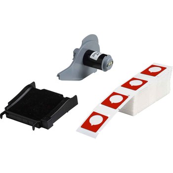 Imágen de Brady M710 Rojo Poliéster Transferencia térmica M7-167-593-RD Etiquetas para impresora con panel en relieve (Imagen principal del producto)