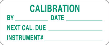 Imágen de Brady Verde sobre blanco Escribible Poliéster 42211 Etiqueta de inspección (Imagen principal del producto)