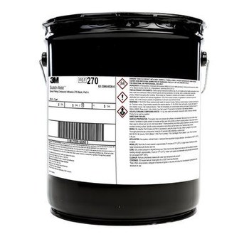 3M Scotch-Weld 270 Acelerador (parte A) Compuesto de encapsulado y condensación Negro Pasta 5 gal - Proporción de mezcla 1:1 - 82265