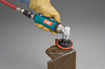 Dynabrade 3 pulg. Esmeriladora de ángulo recto 54400 - 0.7 hp