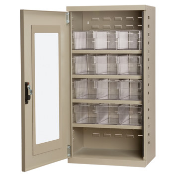 Imagen de Akro-mils ACQV4P62 Akrodrawers 350 lb Masilla Revestido en polvo, Con textura Acero 18 ga No apilable Minigabinete seguro (Imagen principal del producto)