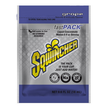 Imágen de Sqwincher Fast Pack Fast Pack 0.6 oz Uva Concentrado líquido (Imagen principal del producto)