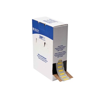Imágen de Brady PermaSleeve Amarillo Transferencia térmica BM-187-1-342-YL Etiquetas termorretráctiles para cables y alambres (Imagen principal del producto)