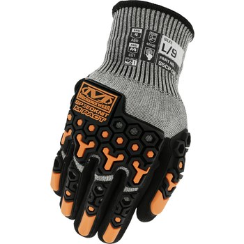 Mechanix Wear SpeedKnit M-Pact S5CP 8 in Gris XL HPPE/Nitrilo HPPE/Nitrilo Guantes de trabajo - 781513-65792
