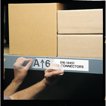 Brady M610 M6C-2000-581-WT Rollo de etiquetas para impresora - 2 pulg. x 50 pies - Vinilo - Blanco - B-581