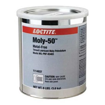 Loctite Moly 50 Gris Lubricante antiadherente - Pasta 8 lb Lata - 42818, IDH 1114937
